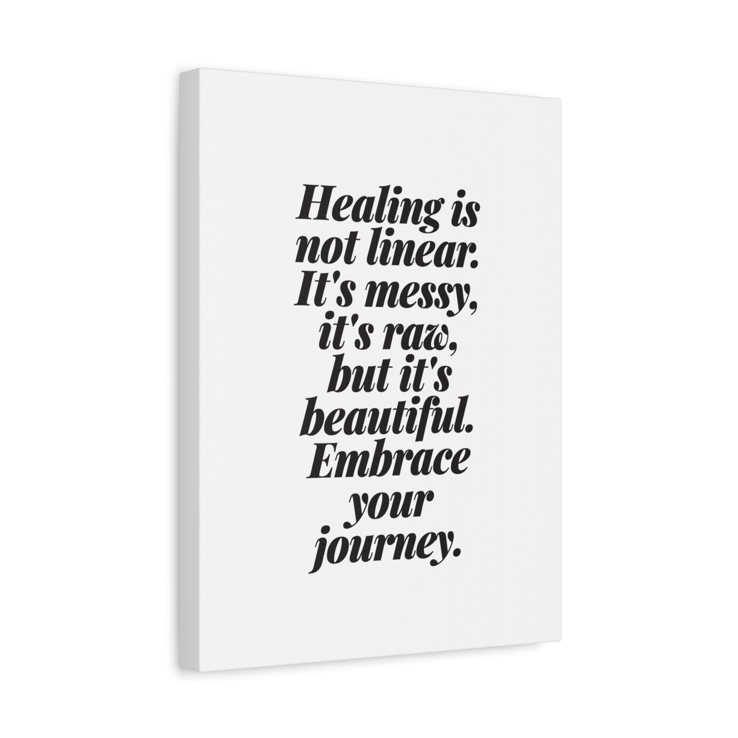 A Beautiful Mess Canvas Wall Art (text)