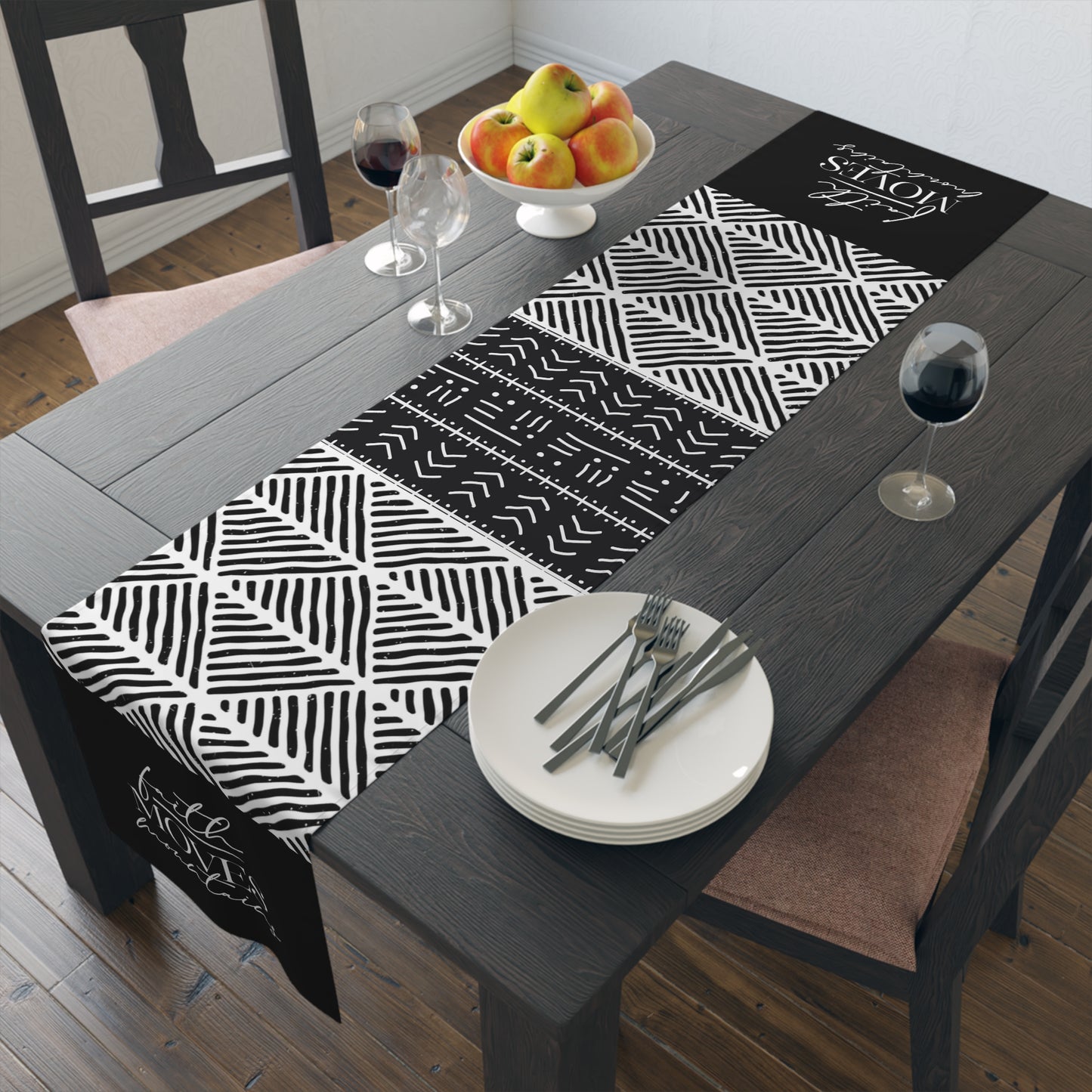 Koya "Faith Moves Mountains" Tablerunner