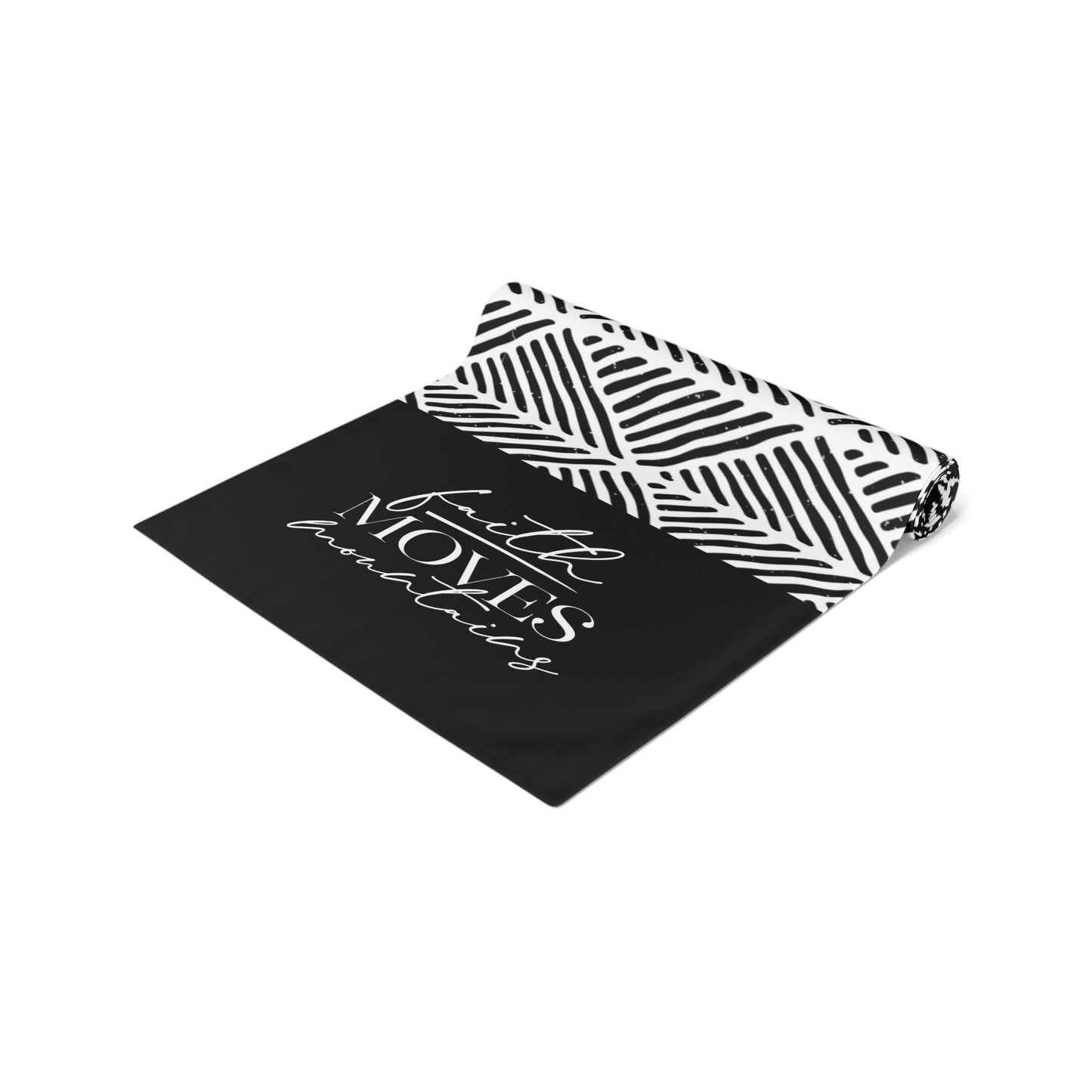 Koya "Faith Moves Mountains" Tablerunner