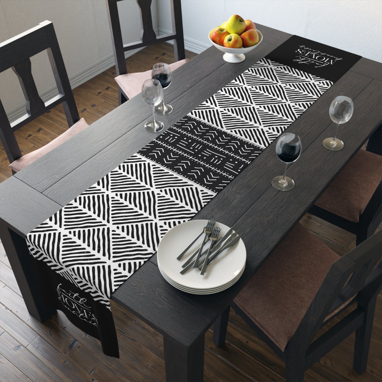 Koya "Faith Moves Mountains" Tablerunner