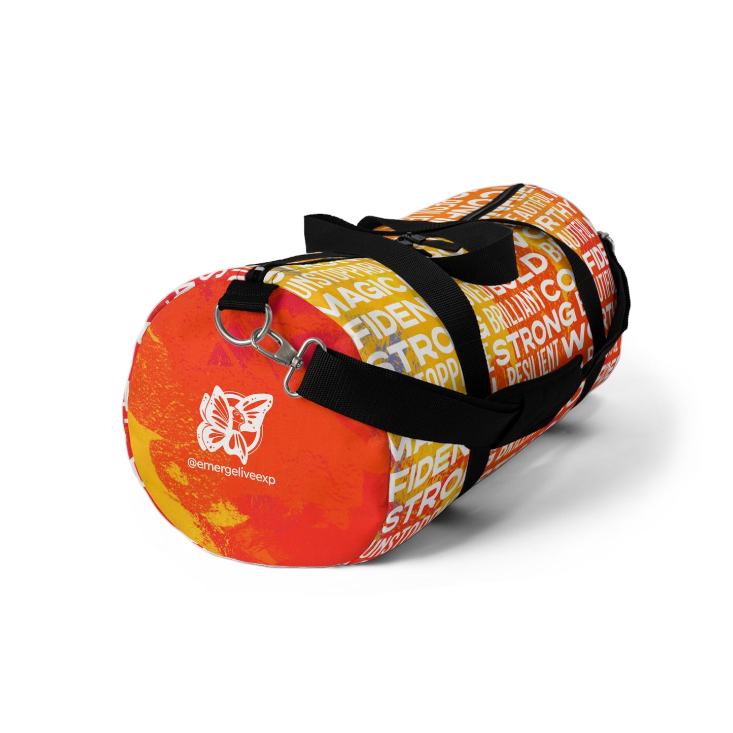 Bold Affirmations Duffel Bag (Sunrise)