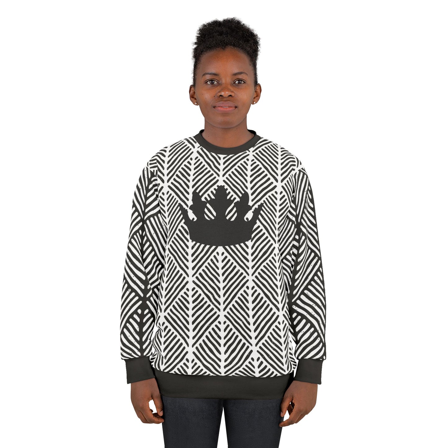 Koya Queen Premium Crewneck Sweatshirt (black)