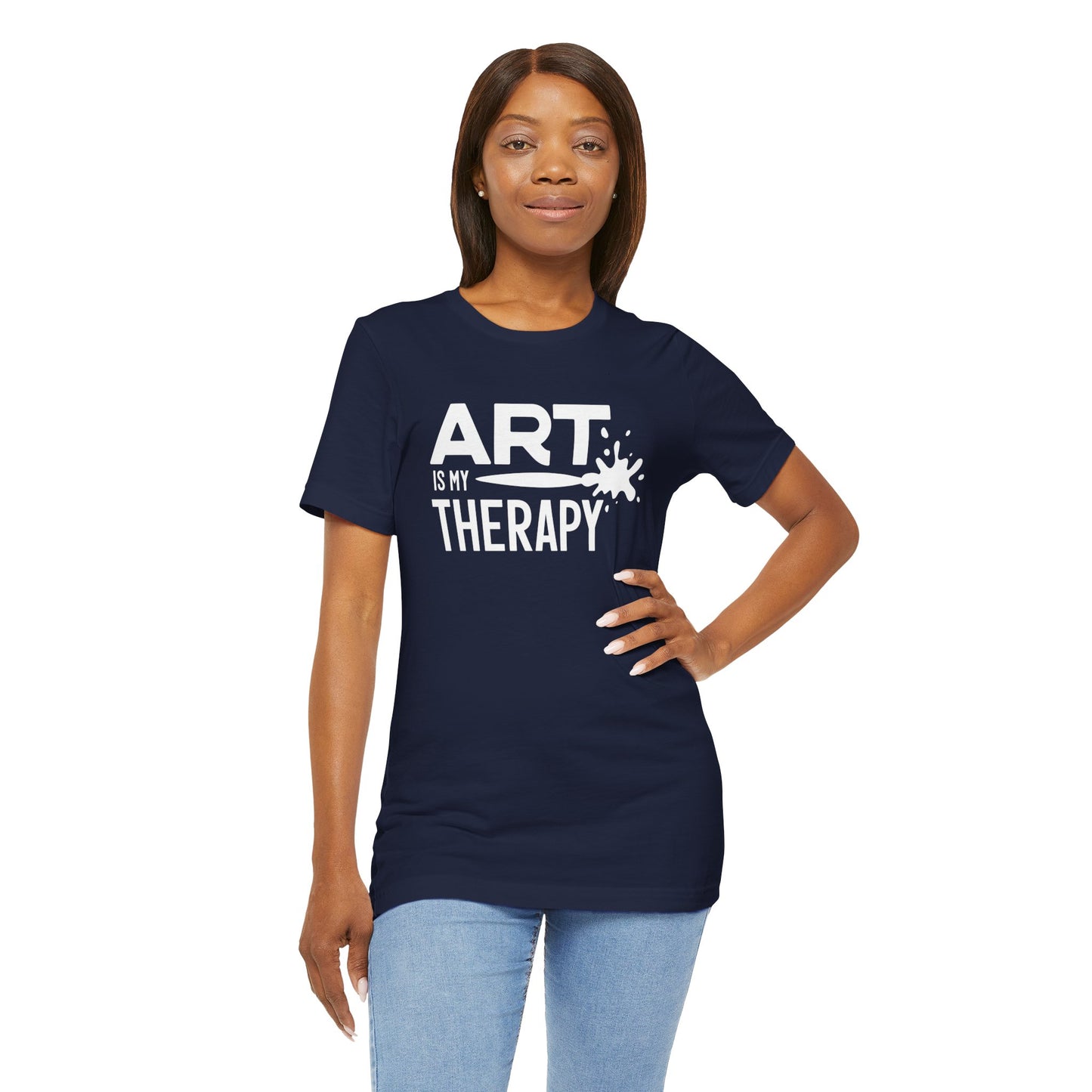 ART is My Therapy Tee (dark)