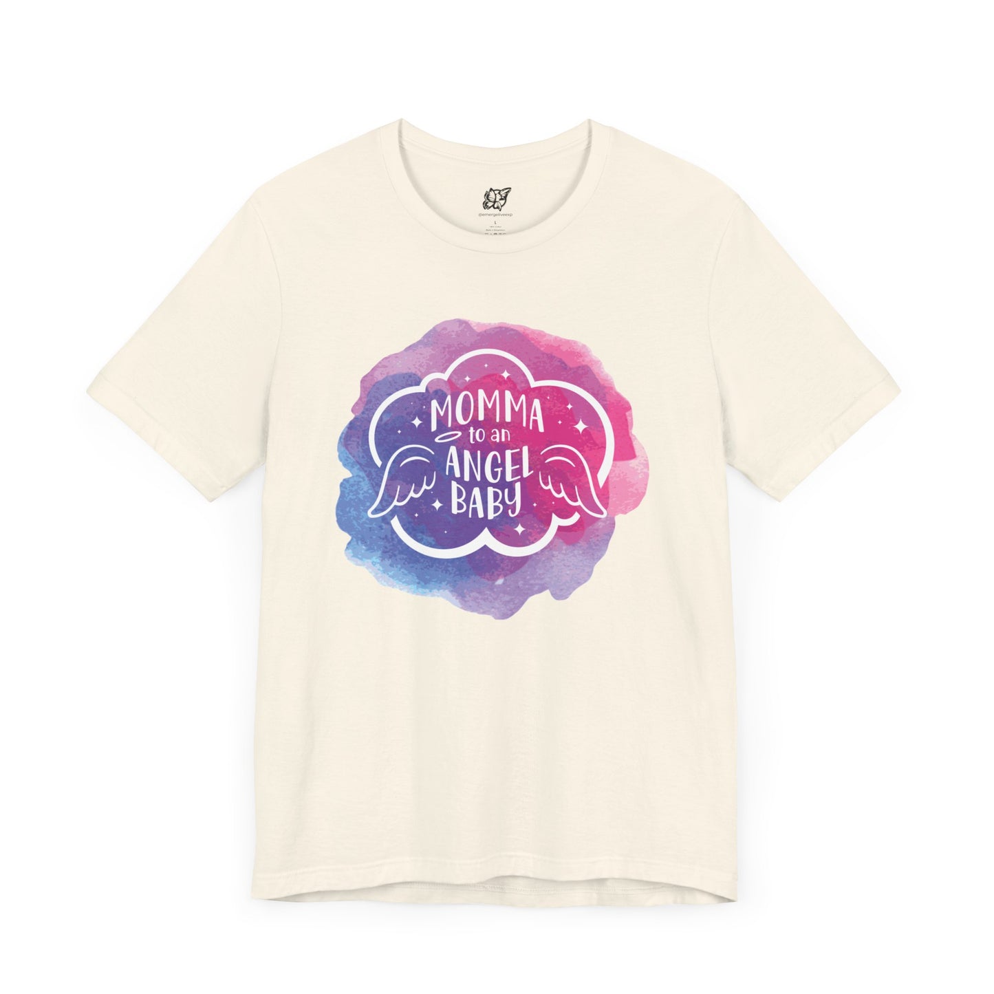 Momma to an Angel Baby Graphic Tee (Color)