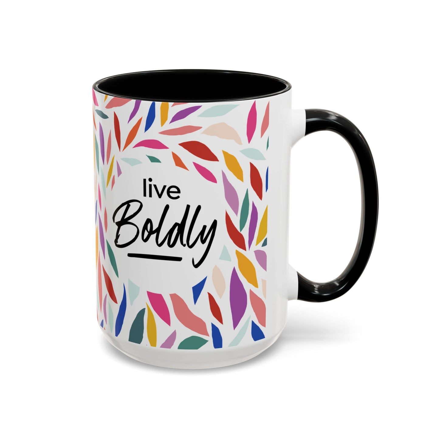 Live Boldly Viva Accent Mug