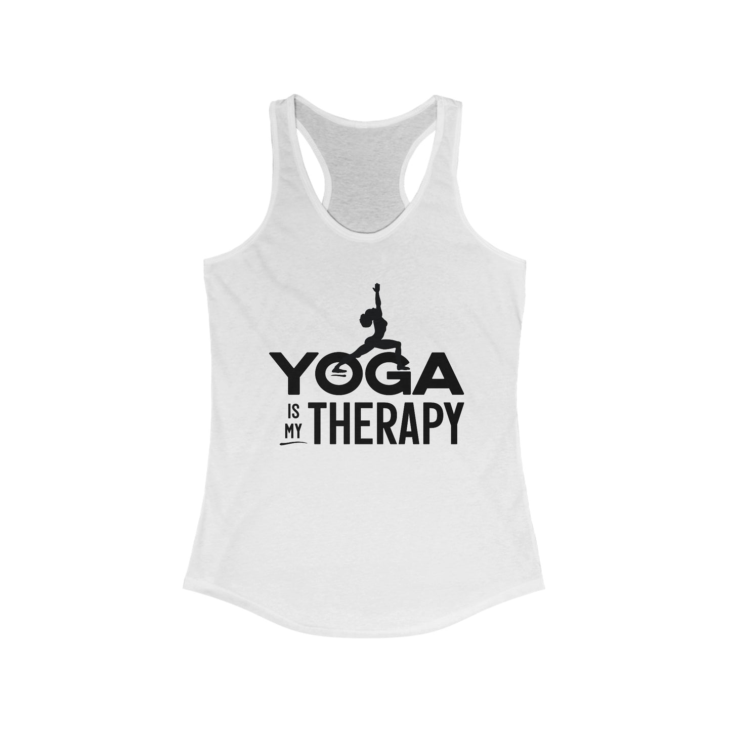 Yoga is my Therapy Racerback Tank