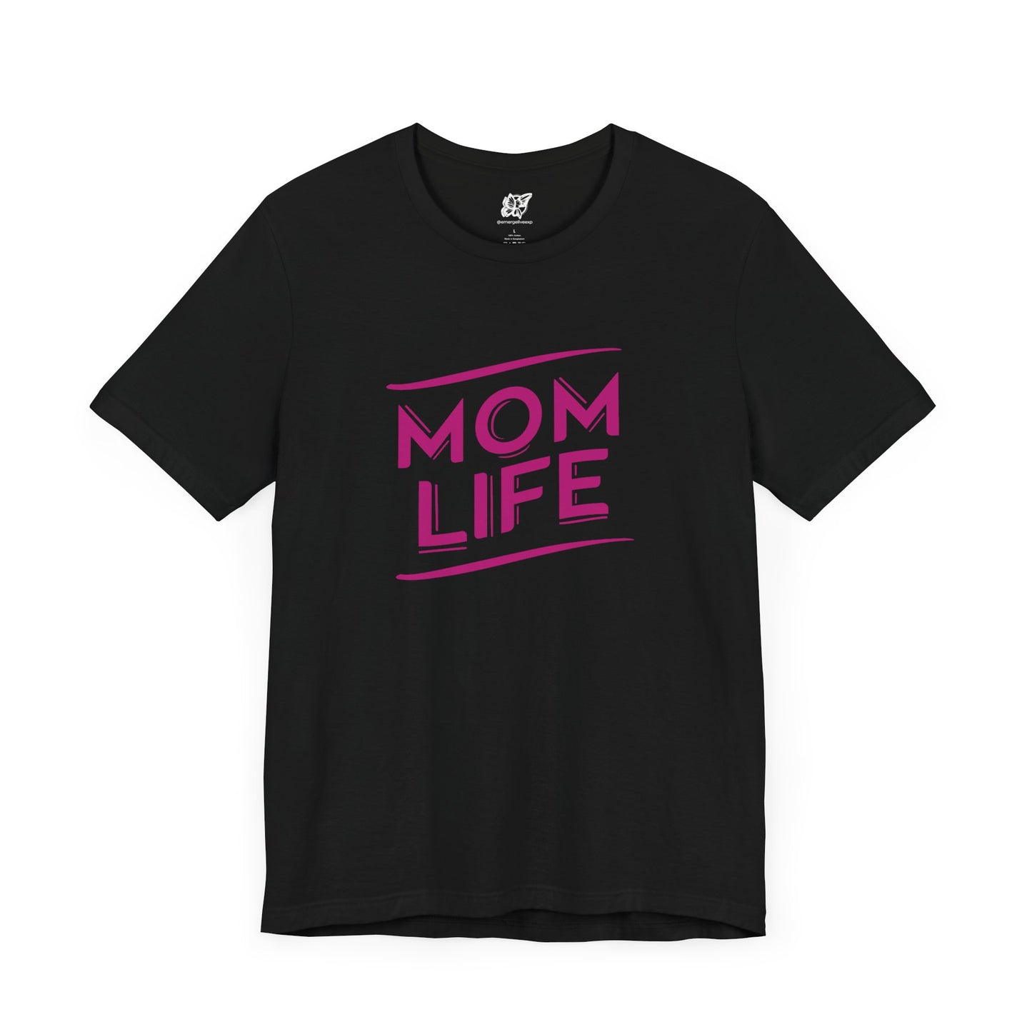 Mom Life Text Only Tee