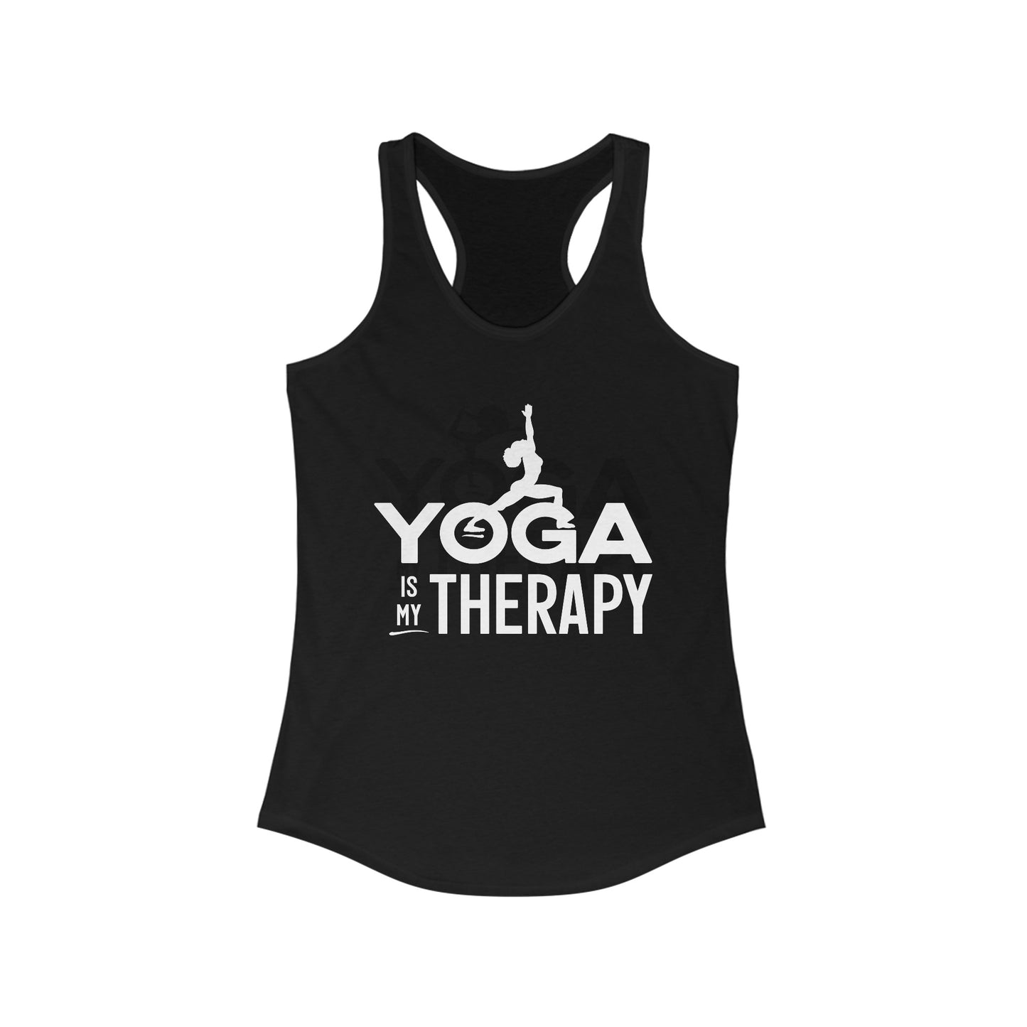 Yoga is my Therapy Racerback Tank