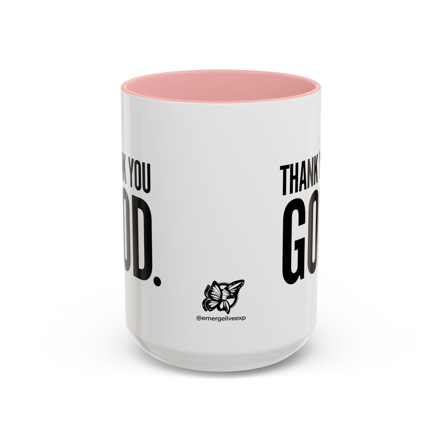 Thank You God. Accent Mug, 15oz