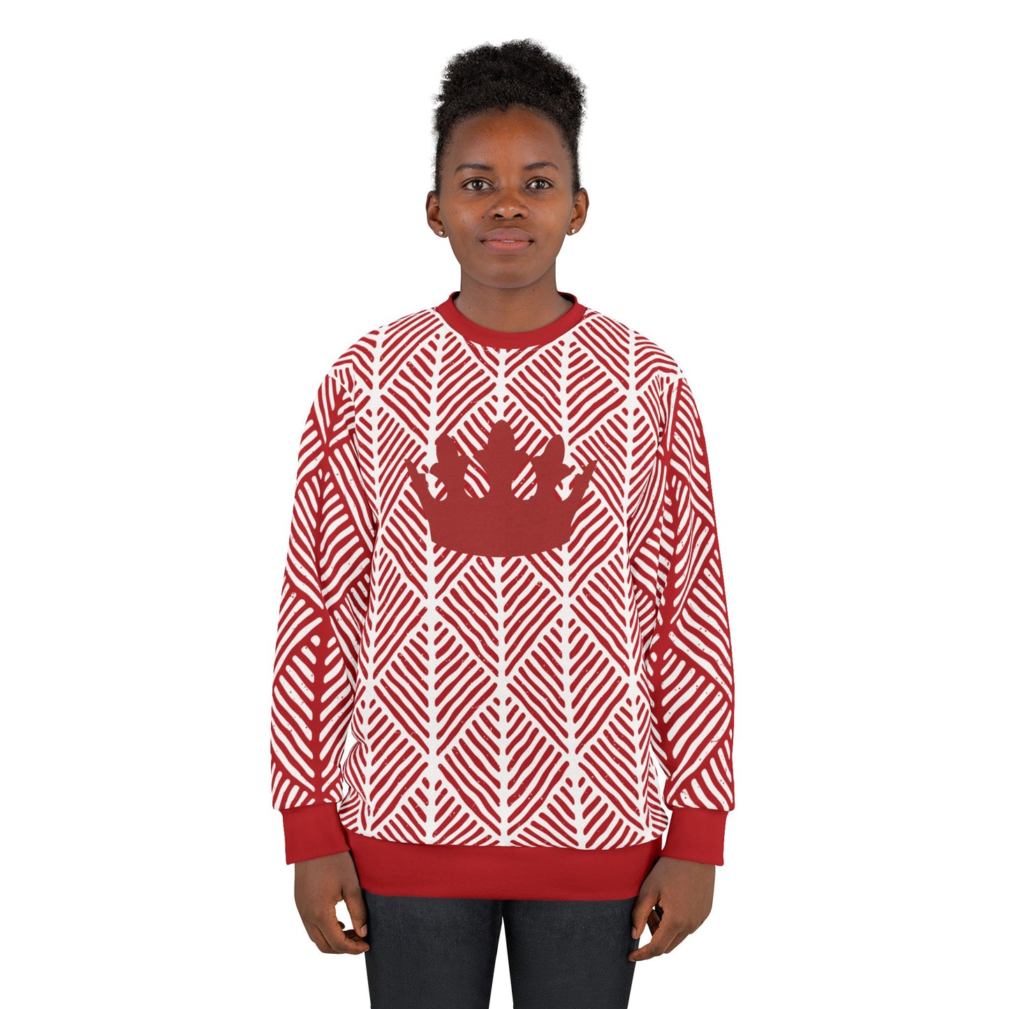 Koya Queen Premium Crewneck Sweatshirt (red)