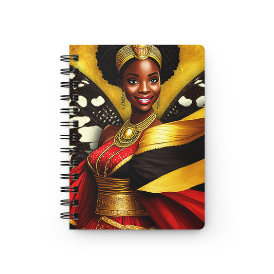 Ssanyu the Ugandan Queen Spiral Bound Journal