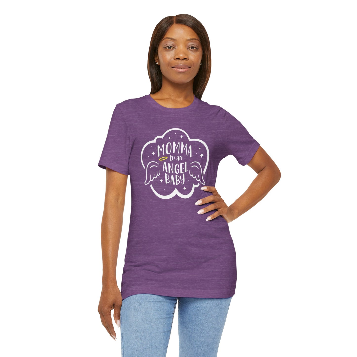 Momma to an Angel Baby Tee (2-Color)