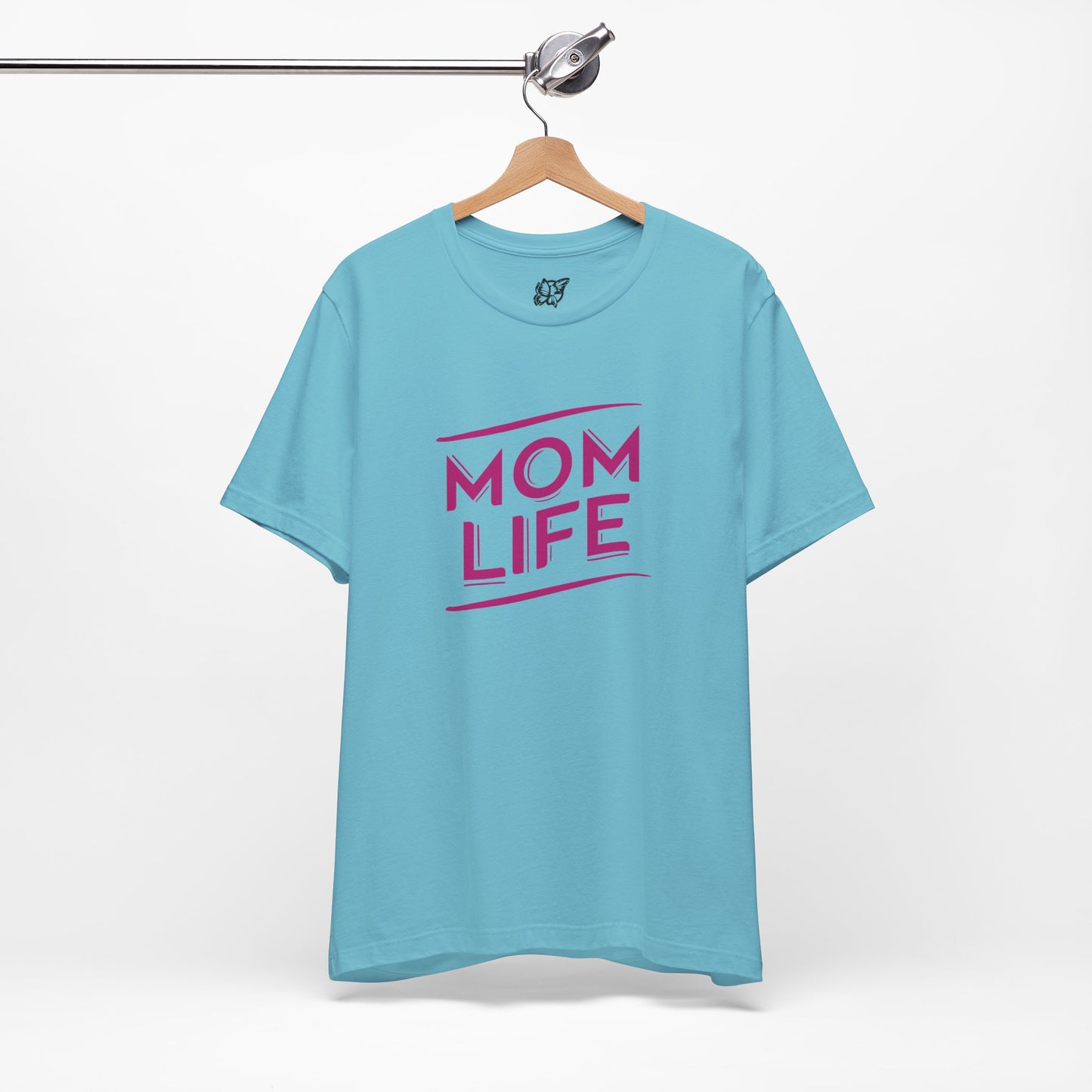 Mom Life Text Only Tee