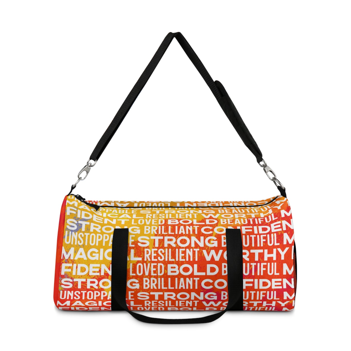 Bold Affirmations Duffel Bag (Sunrise)