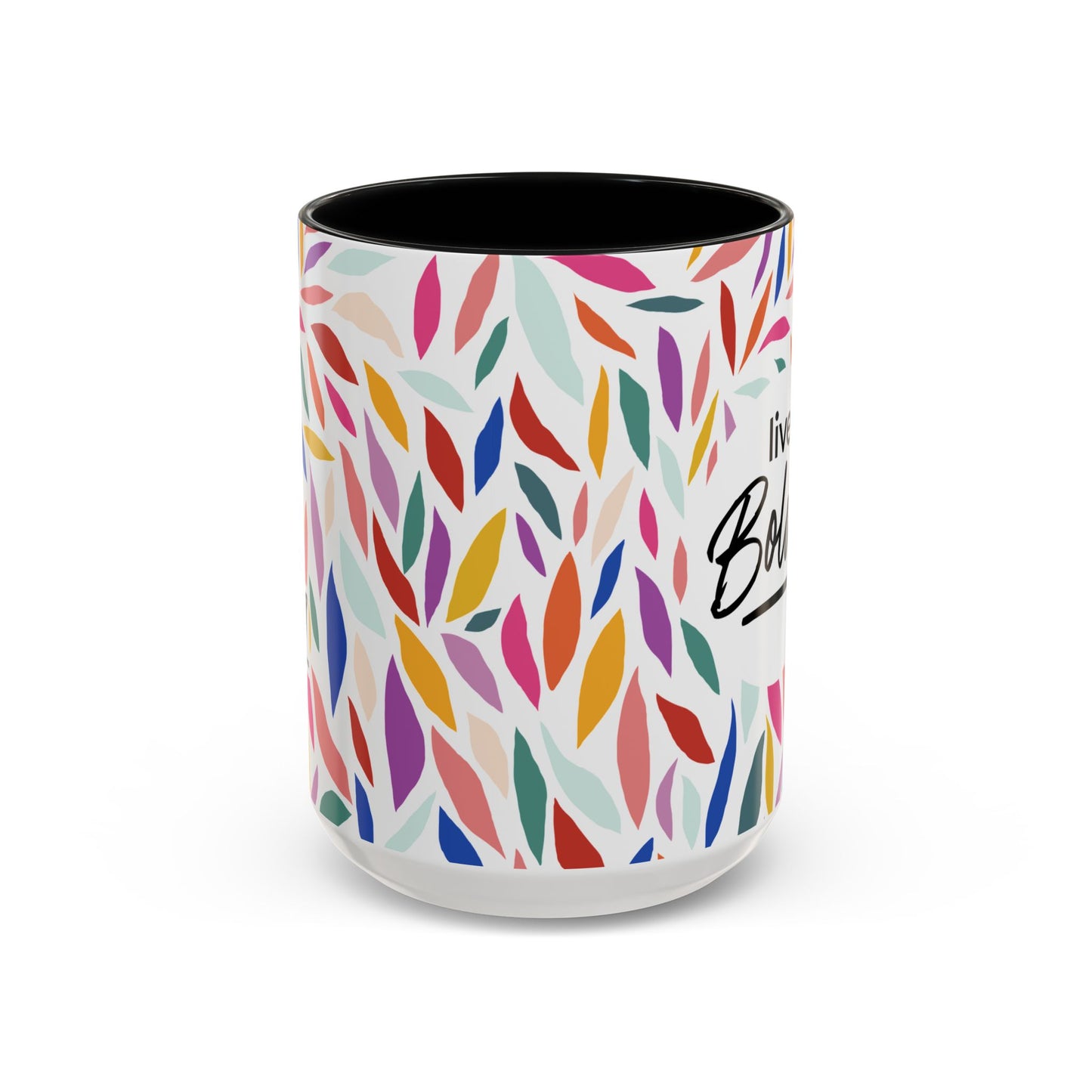 Live Boldly Viva Accent Mug