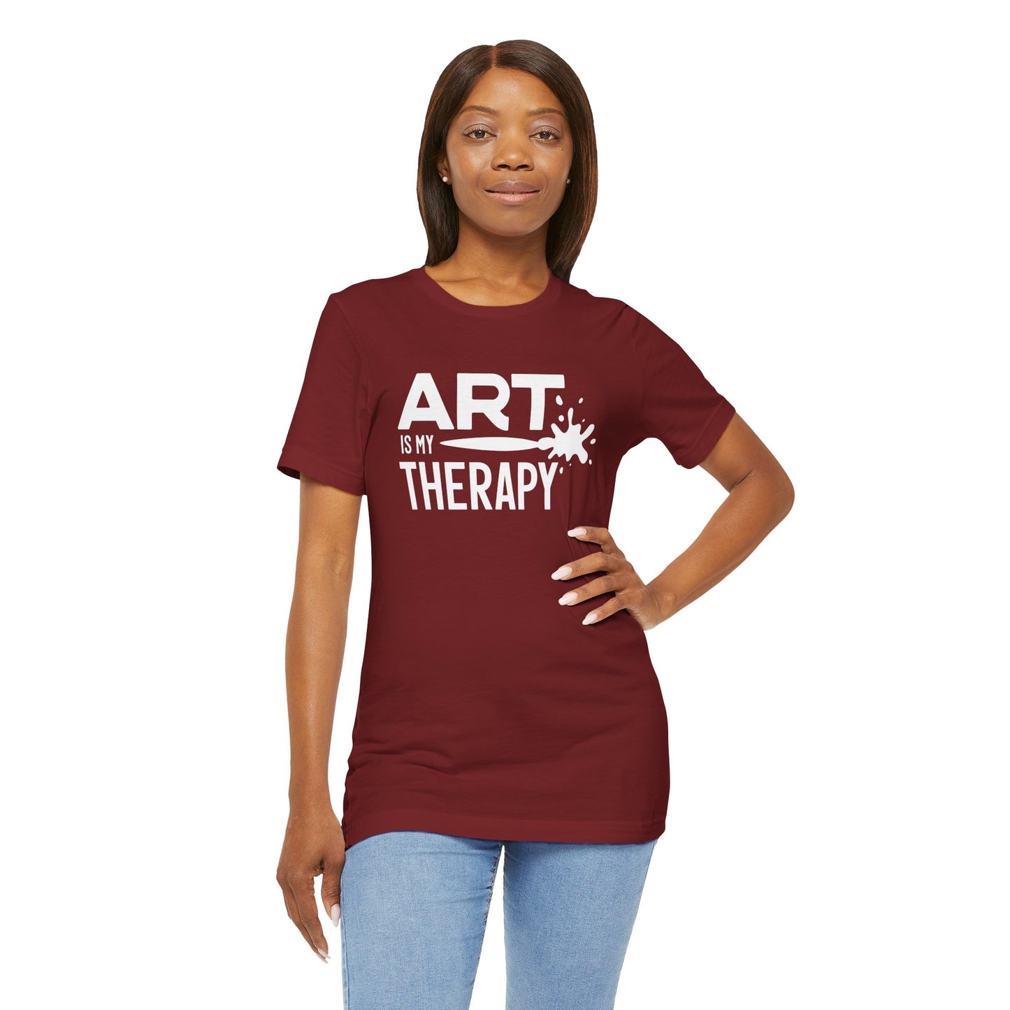 ART is My Therapy Tee (dark)