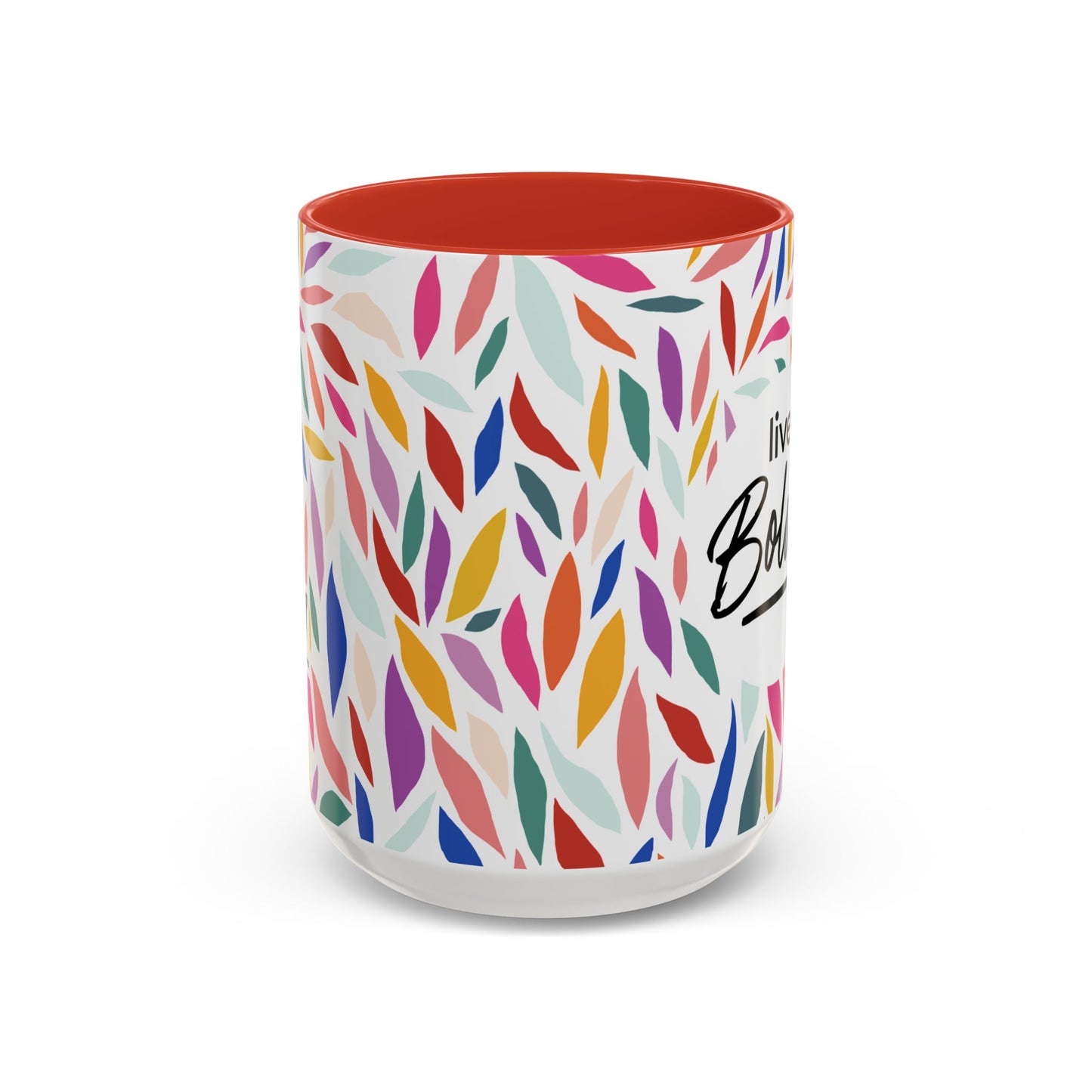 Live Boldly Viva Accent Mug