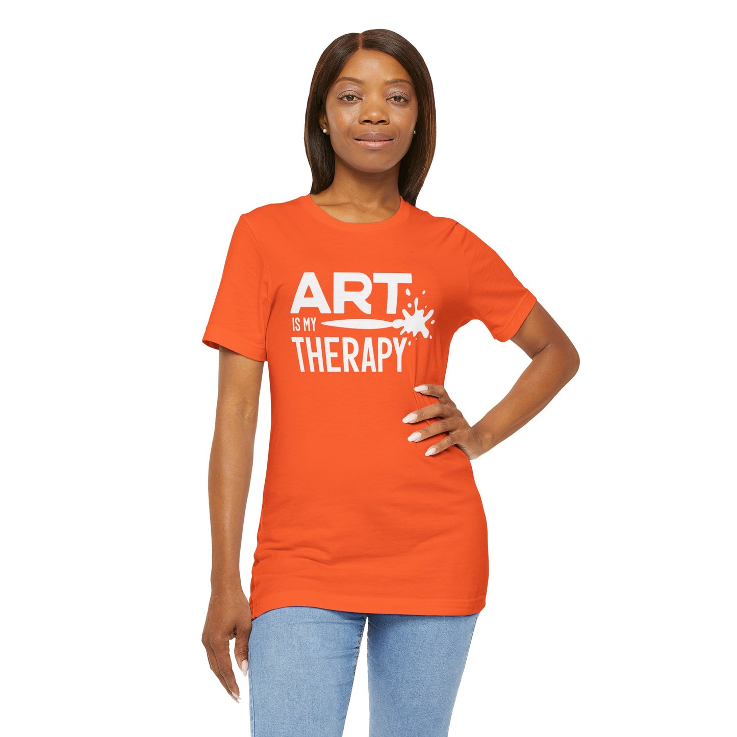 ART is My Therapy Tee (dark)