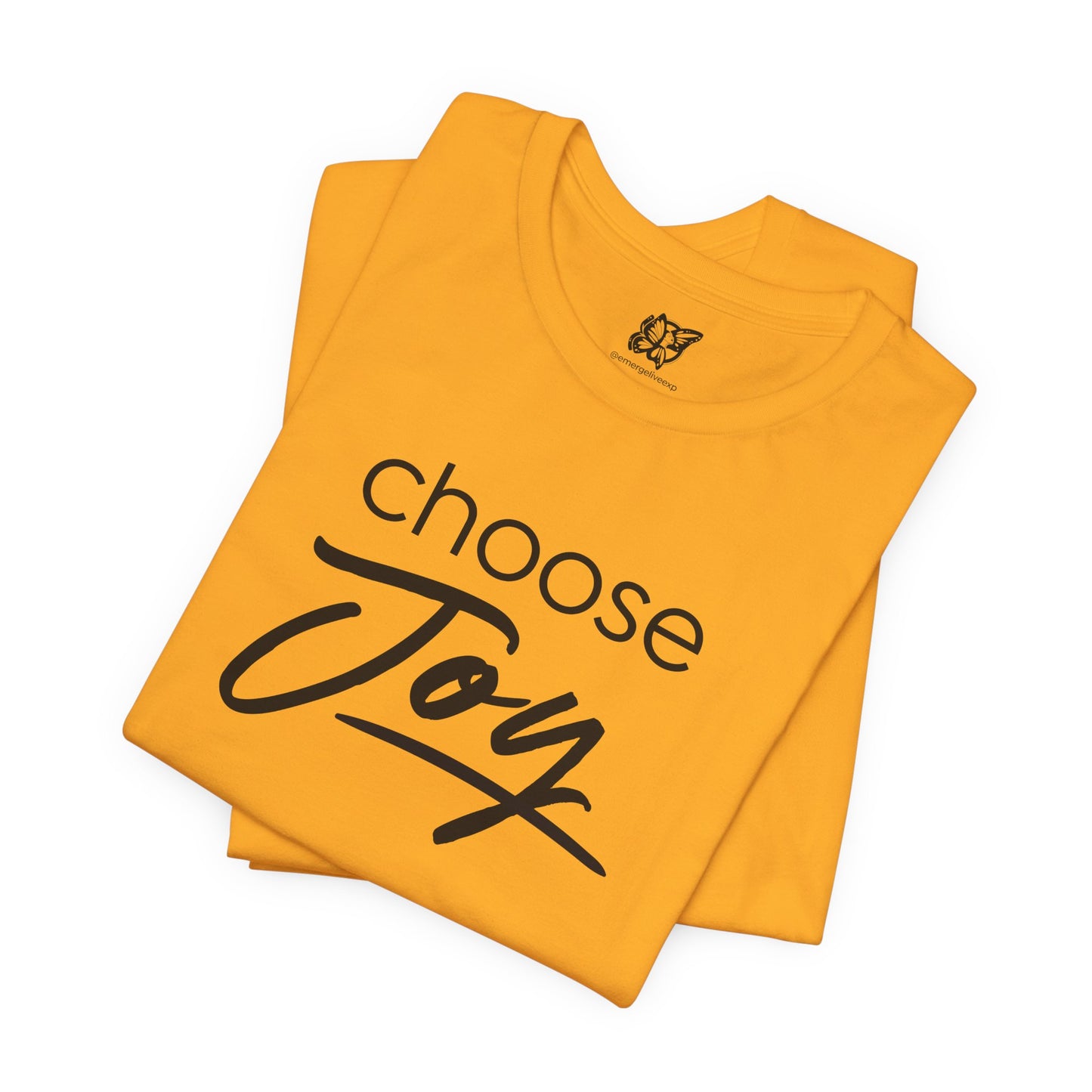 Choose Joy Inspirational Tee