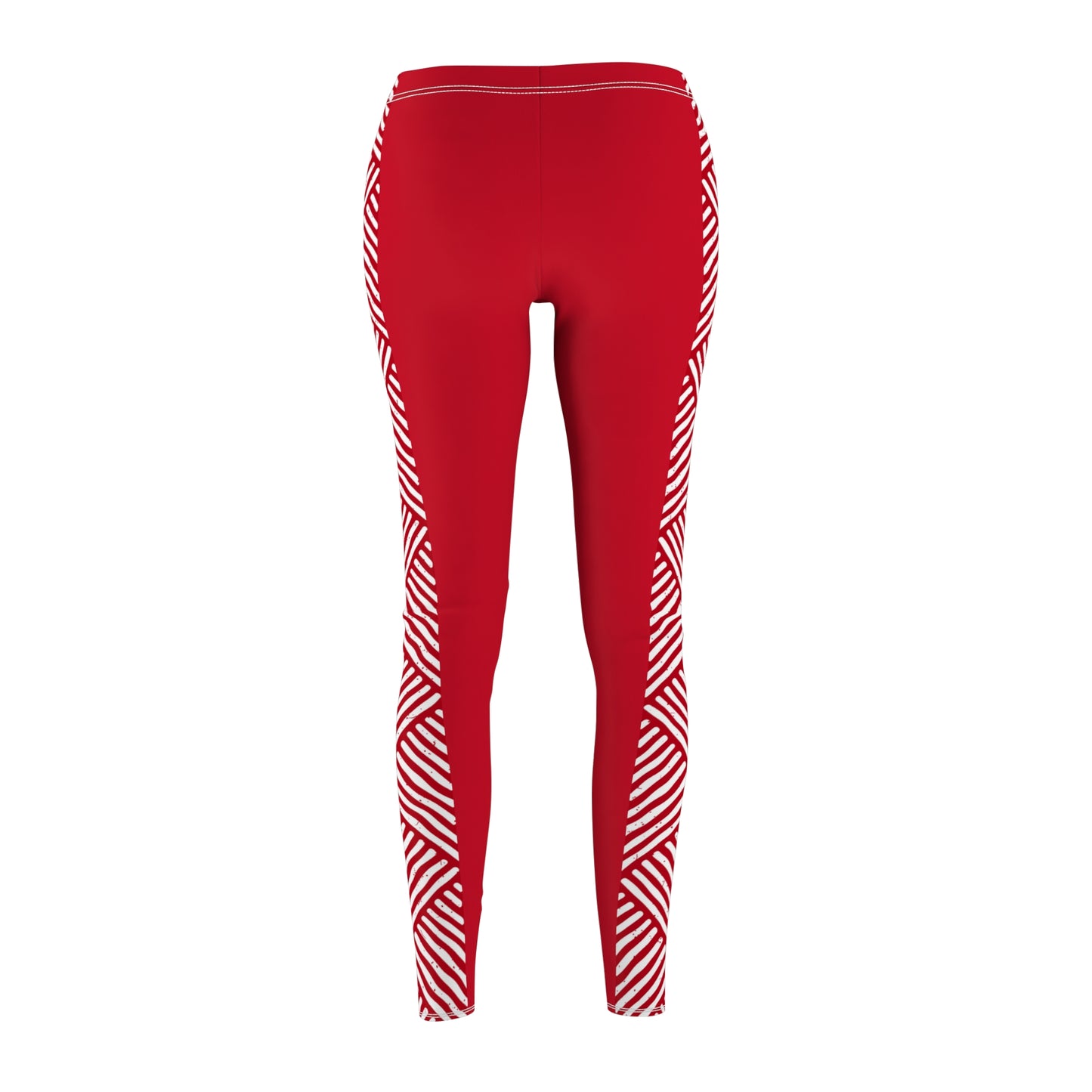 Koya Stripe Leggings (red)