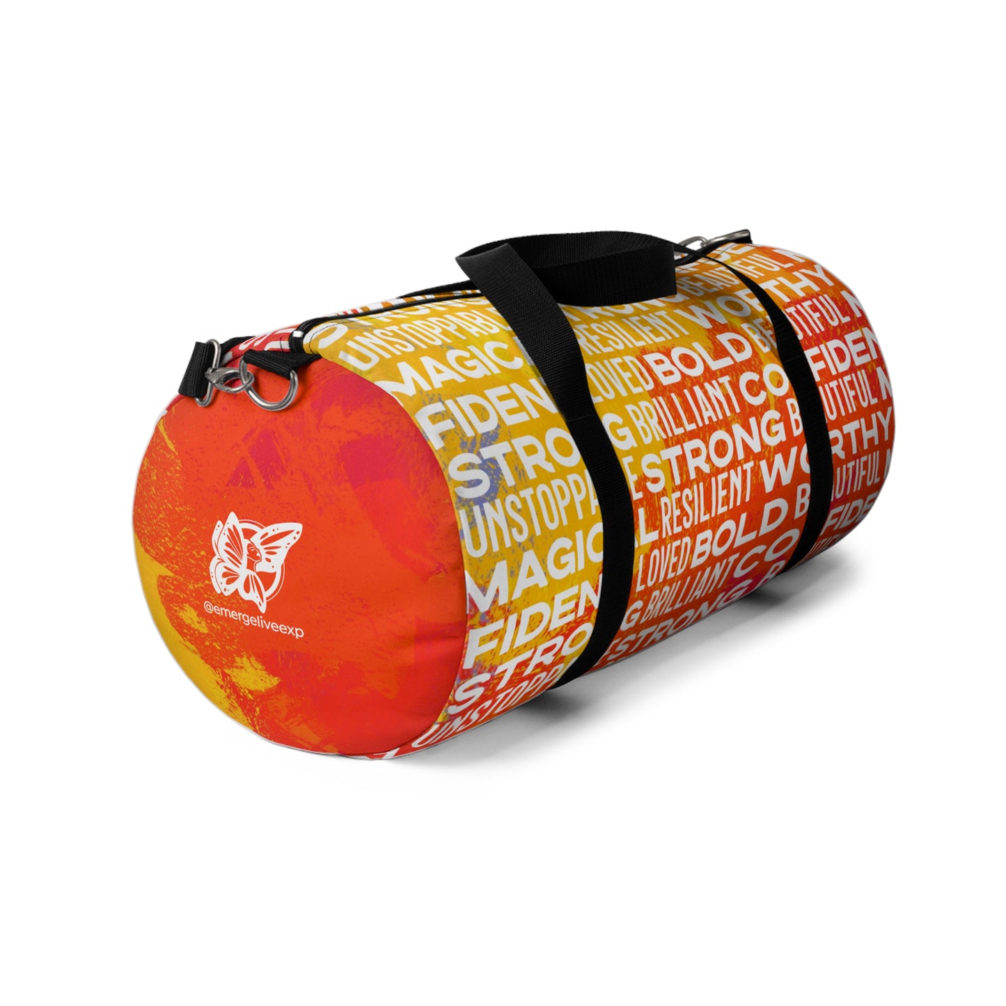 Bold Affirmations Duffel Bag (Sunrise)