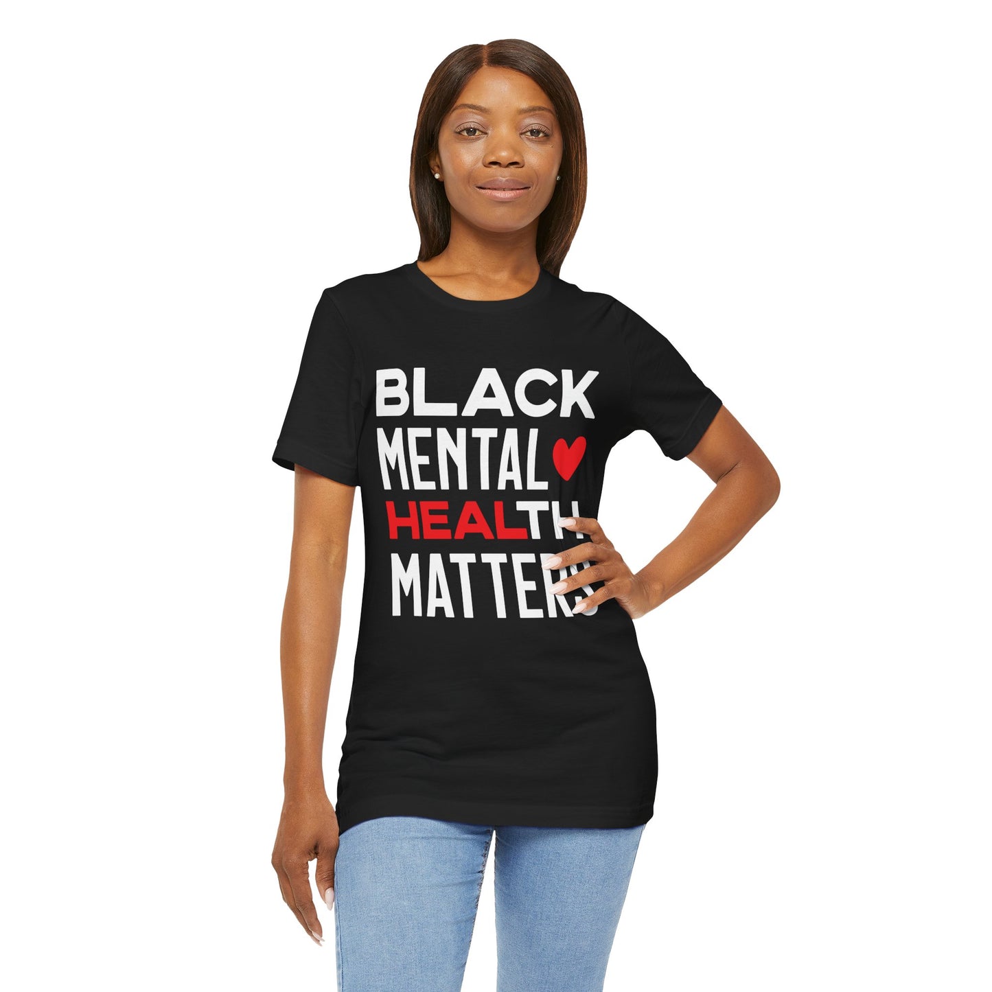 Black Mental Health Matters Tee