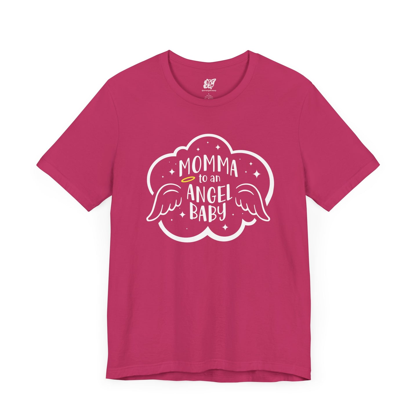 Momma to an Angel Baby Tee (2-Color)