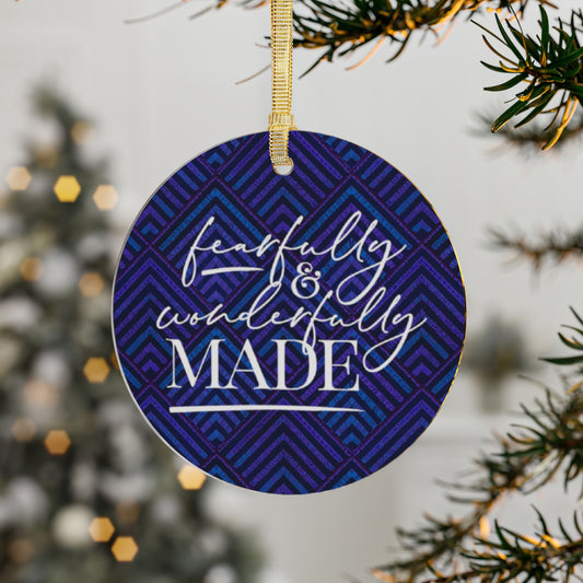 Fearfully Made Acrylic Ornament