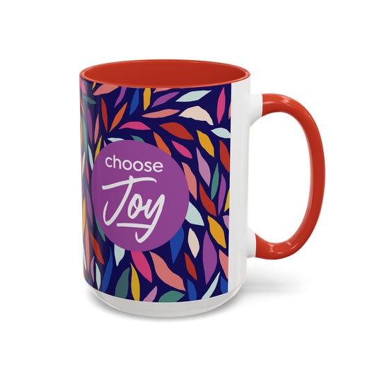 Choose Joy Viva Accent Mug, 11oz