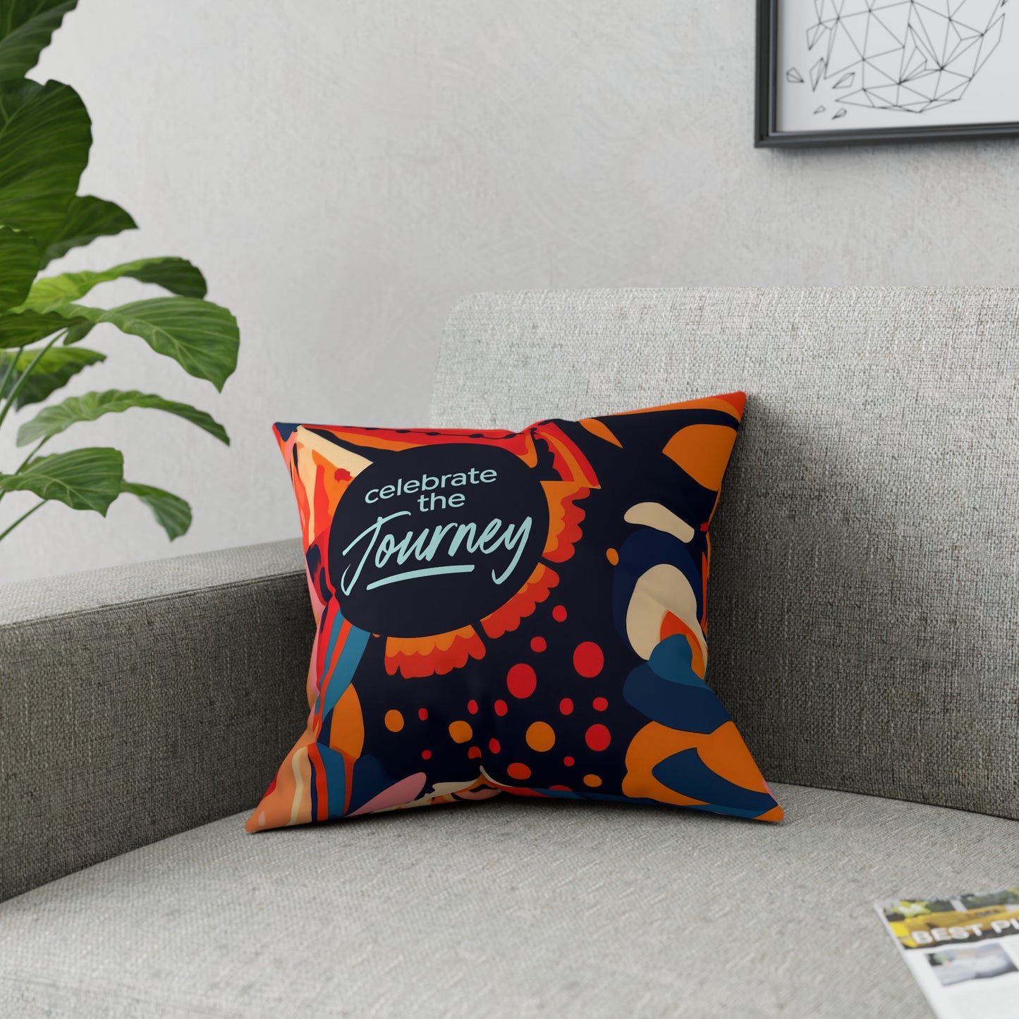 Celebrate the Journey Sanora Pillow