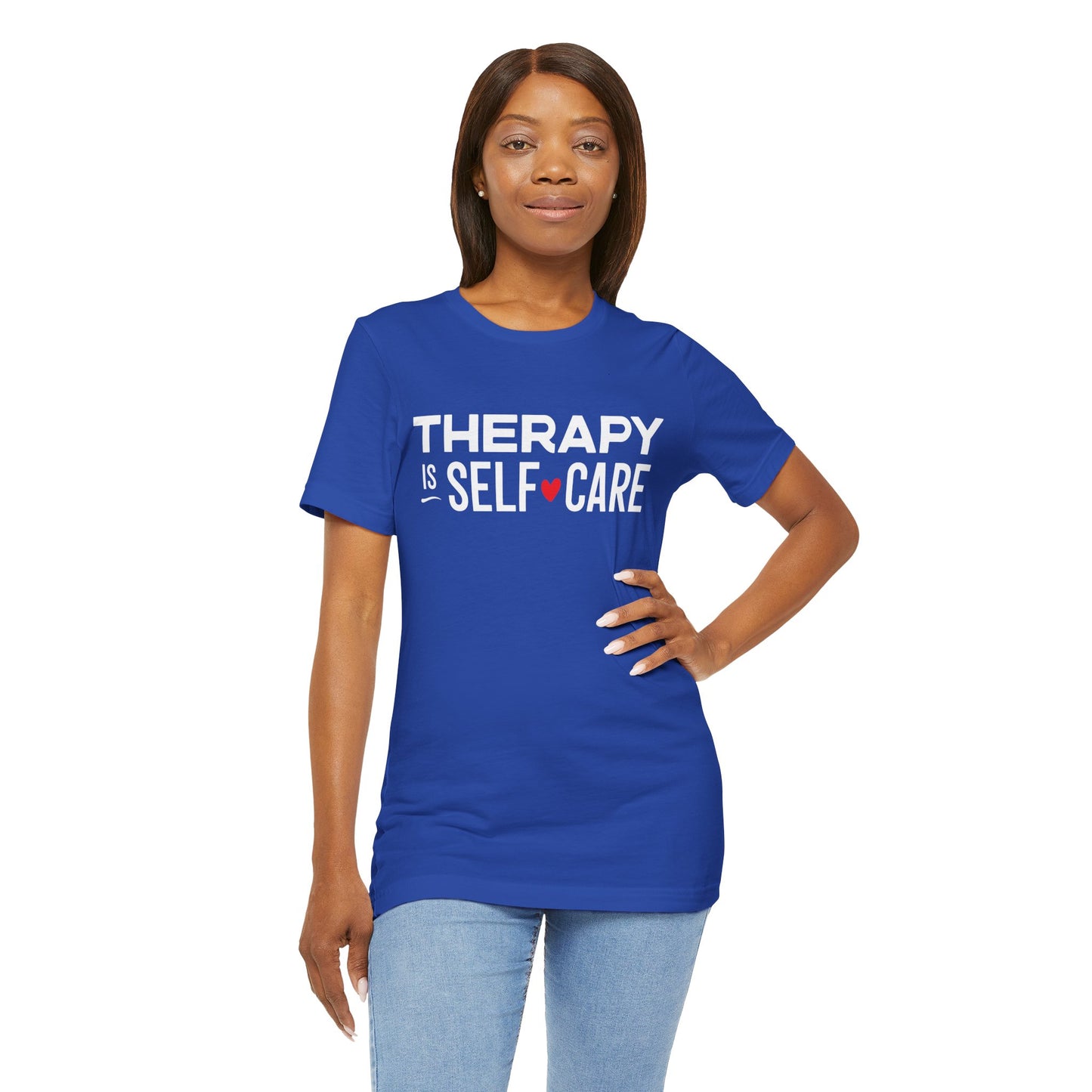 Therapy is Self Care Tee