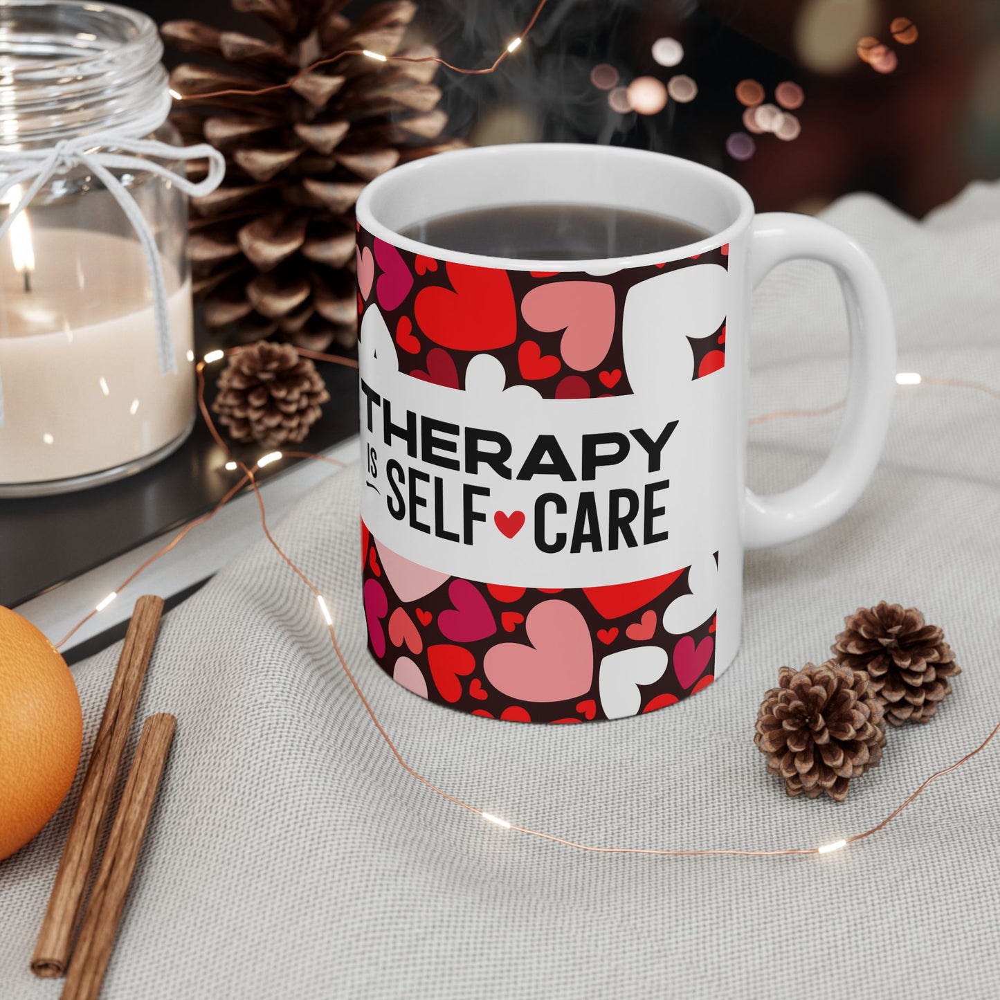 Therapy is Self Care Ceramic Mug