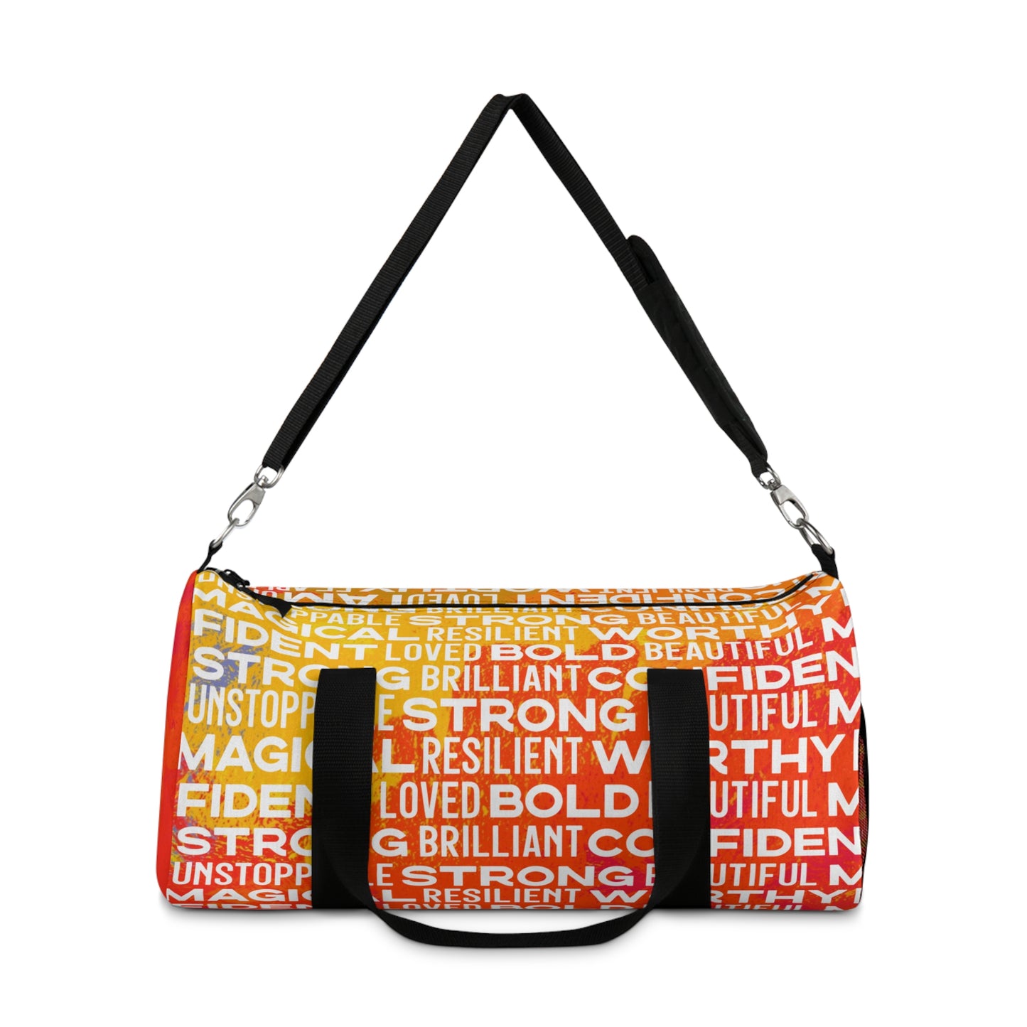 Bold Affirmations Duffel Bag (Sunrise)