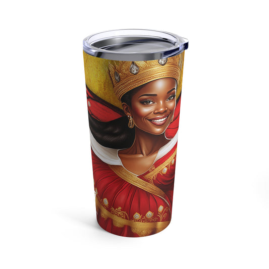 Black Butterfly Queen Delta-Inspired Tumbler 20oz