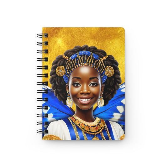 Aminata the African Princess Spiral Bound Journal