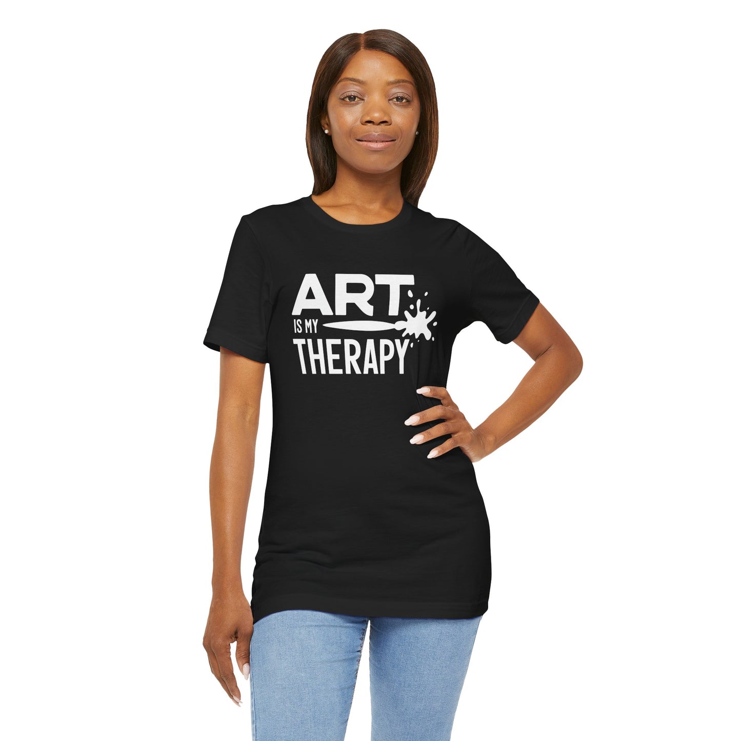 ART is My Therapy Tee (dark)