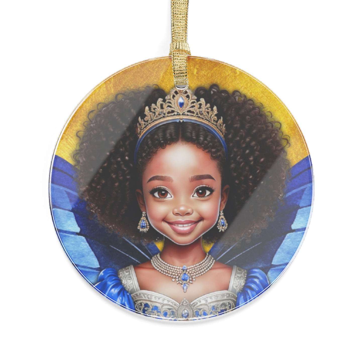 Zeta-inspired Butterfly Princess Ornament