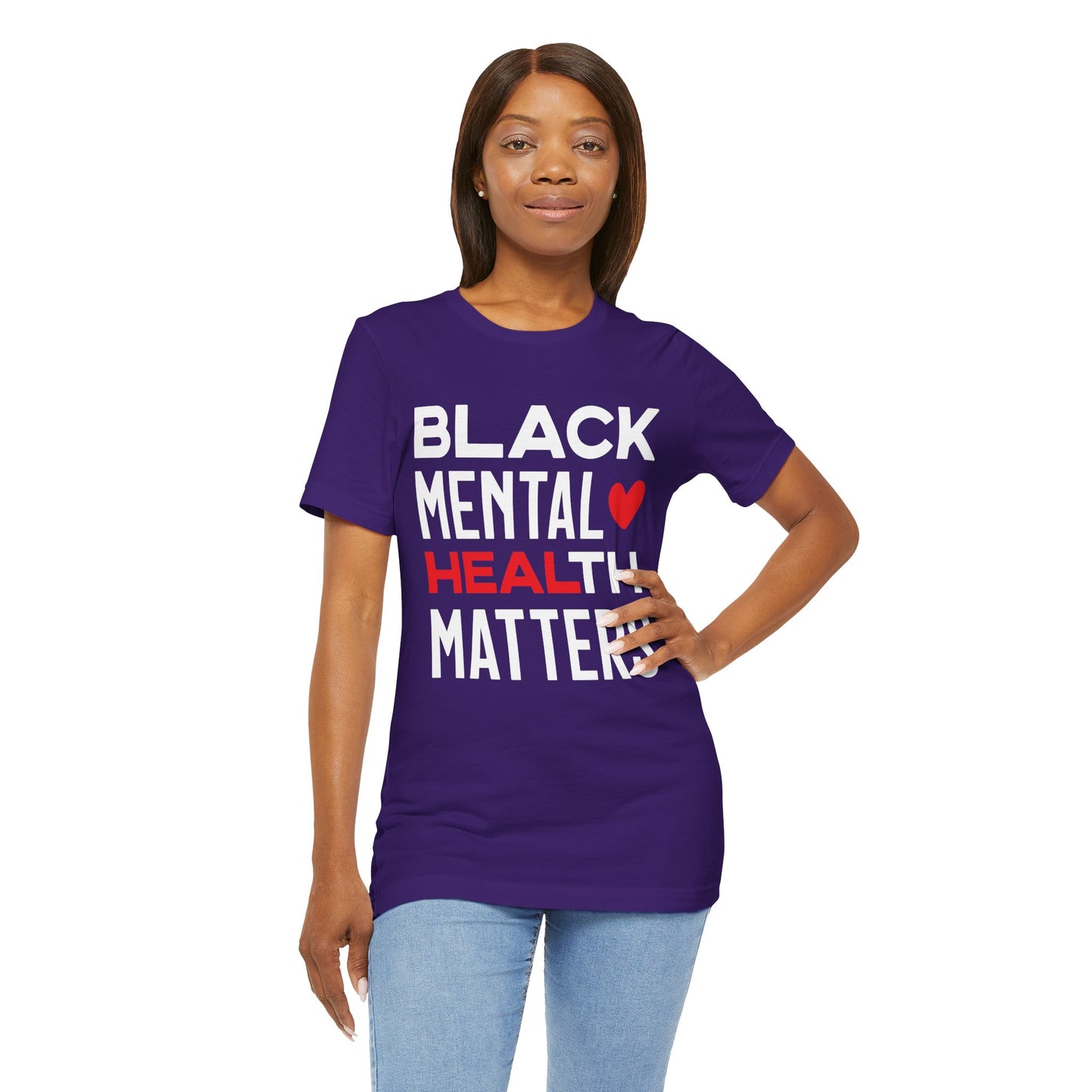 Black Mental Health Matters Tee