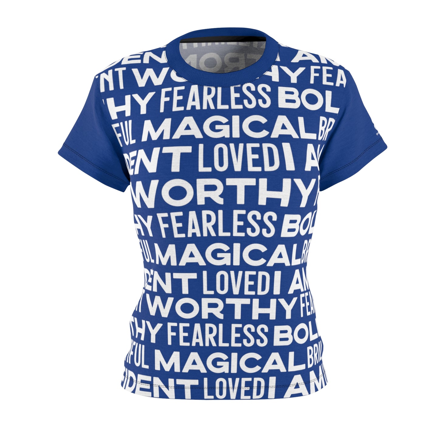 Bold Affirmations Shirt (blue)