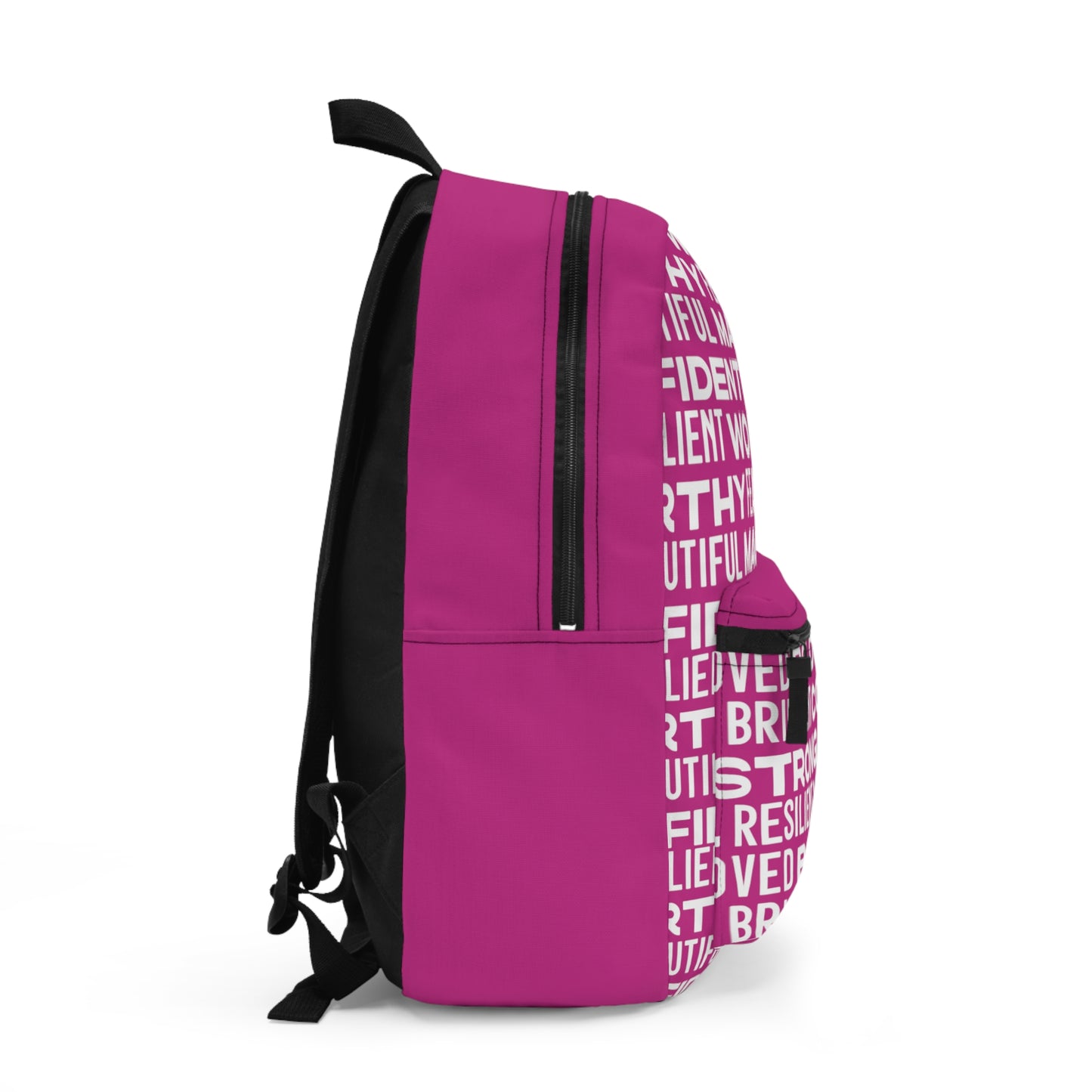 Bold Affirmations Backpack (fuschia)