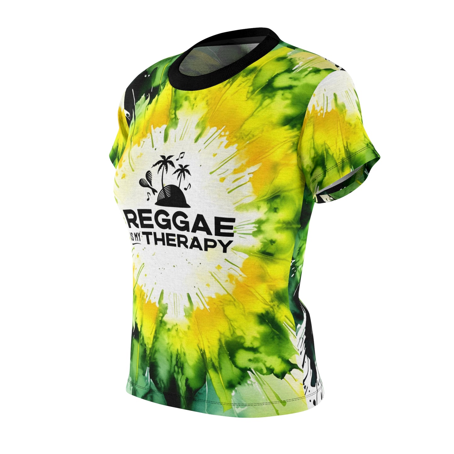 Reggae is My Therapy Custom Tie Dye Shirt