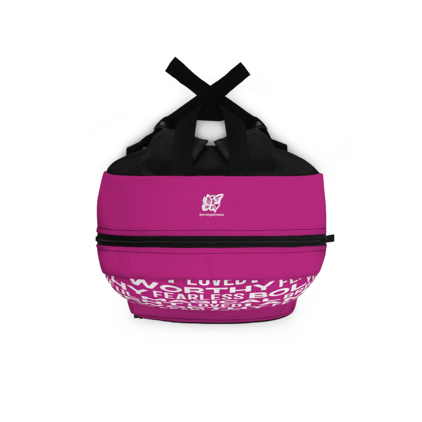 Bold Affirmations Backpack (fuschia)