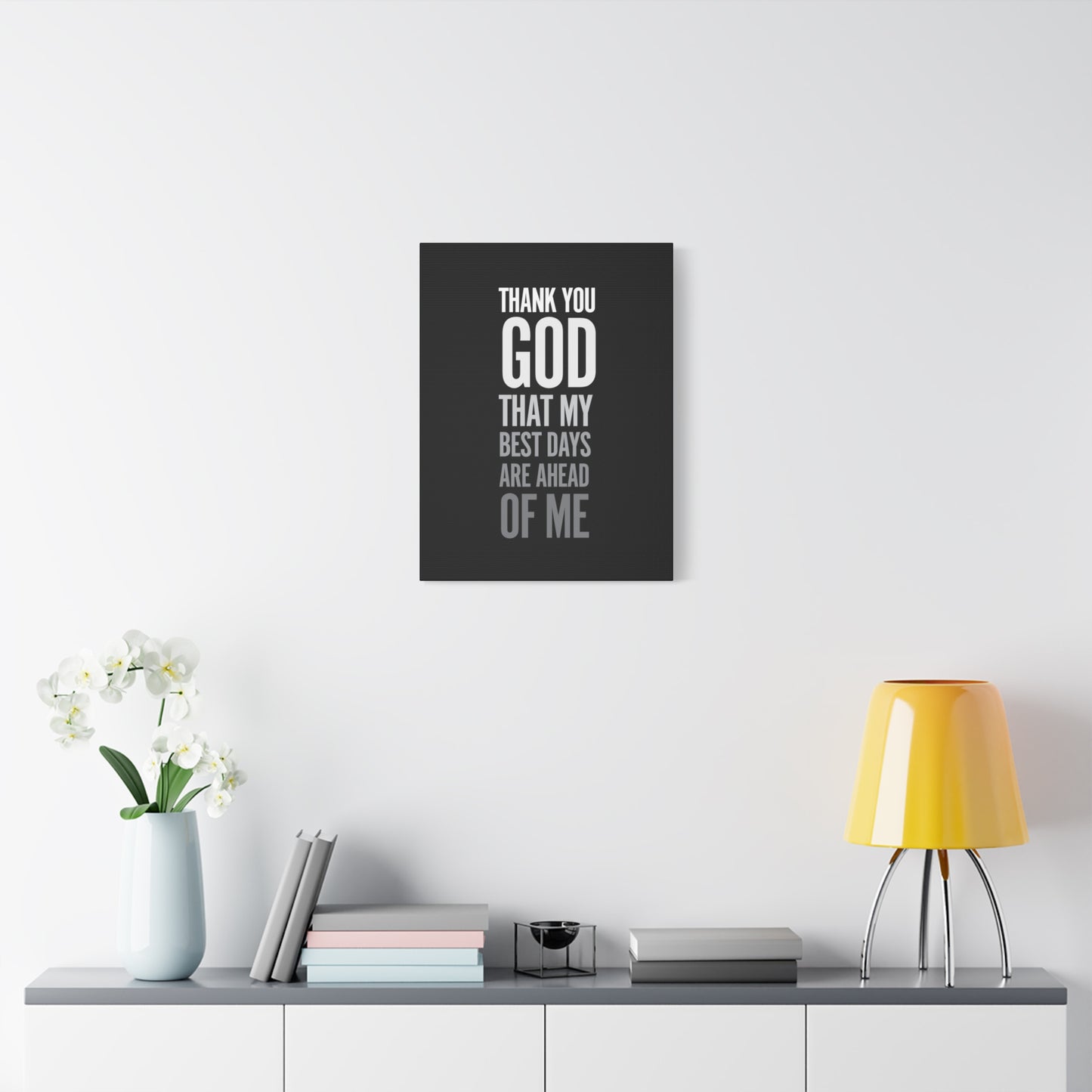 My Best Days Motivational Wall Art