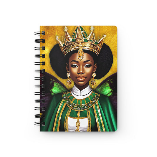 Adaeze the Nigerian Queen Spiral Bound Journal