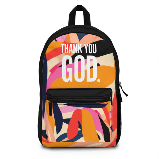 Thank You God Sia Premium Backpack