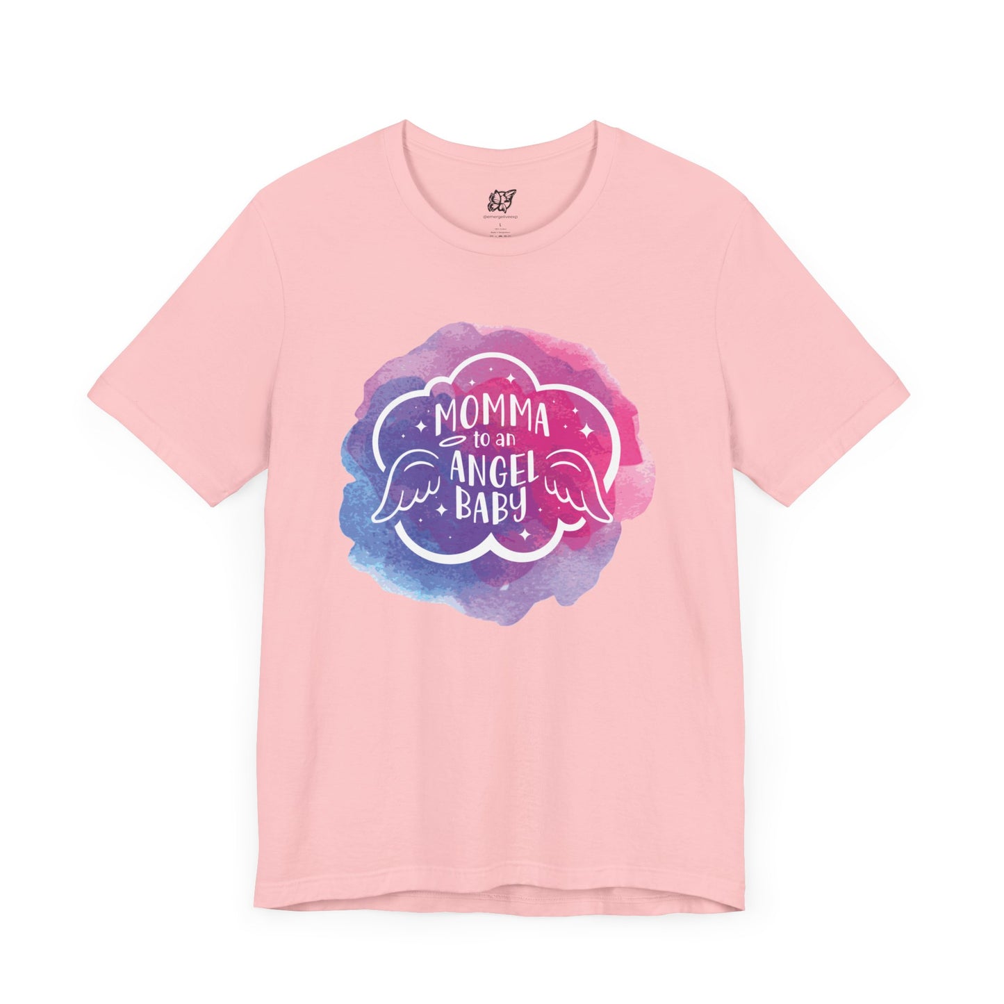 Momma to an Angel Baby Graphic Tee (Color)