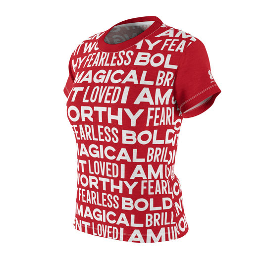 Bold Affirmations Shirt (red)