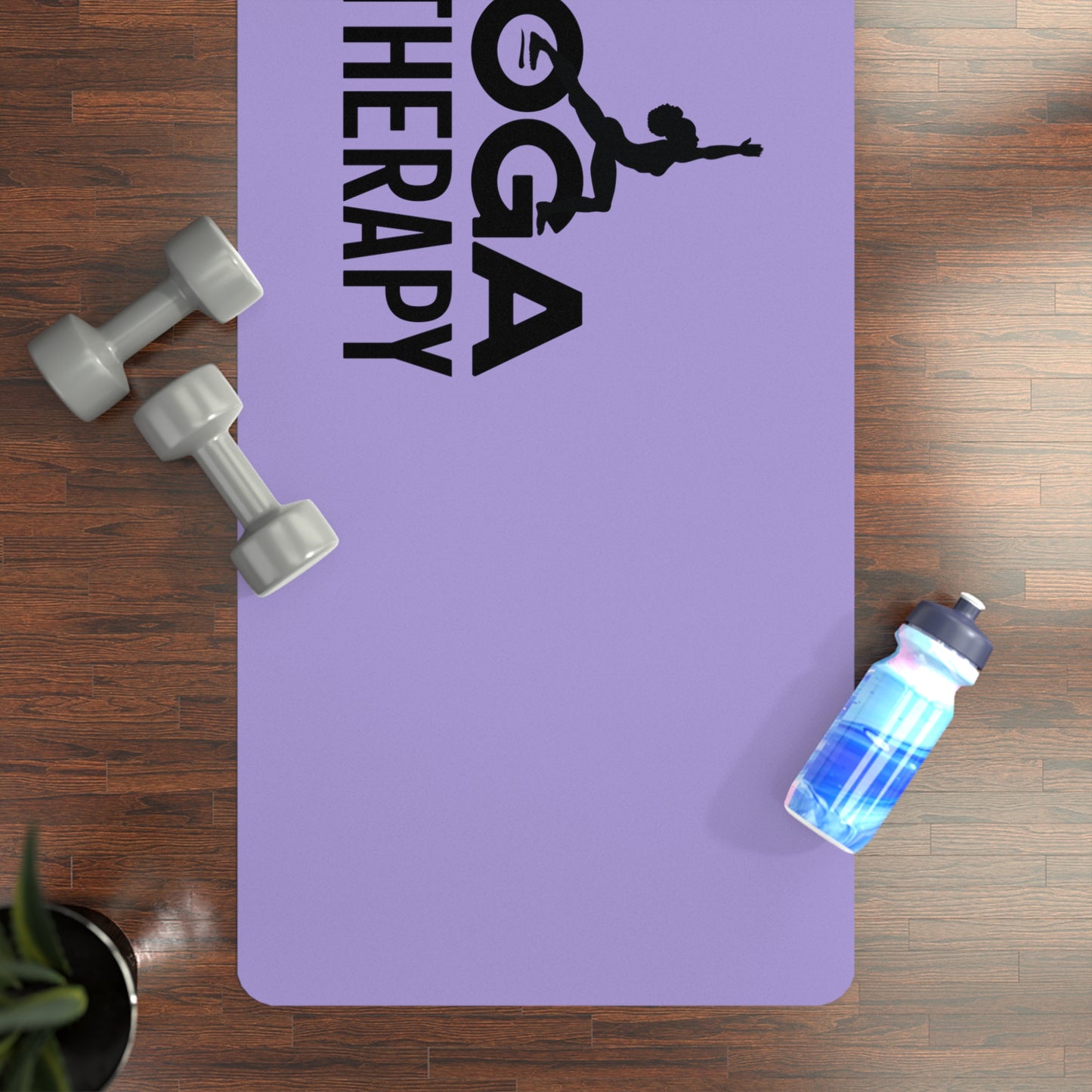 Yoga is My Therapy Mat (purple)