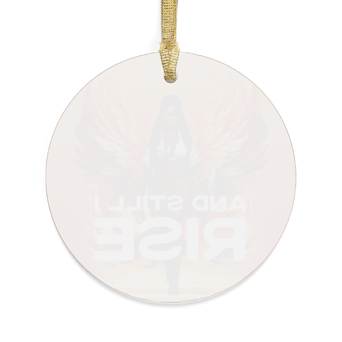 "And Still I Rise" Phoenix Ornament