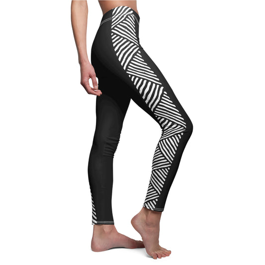 Koya Stripe Leggings (black)